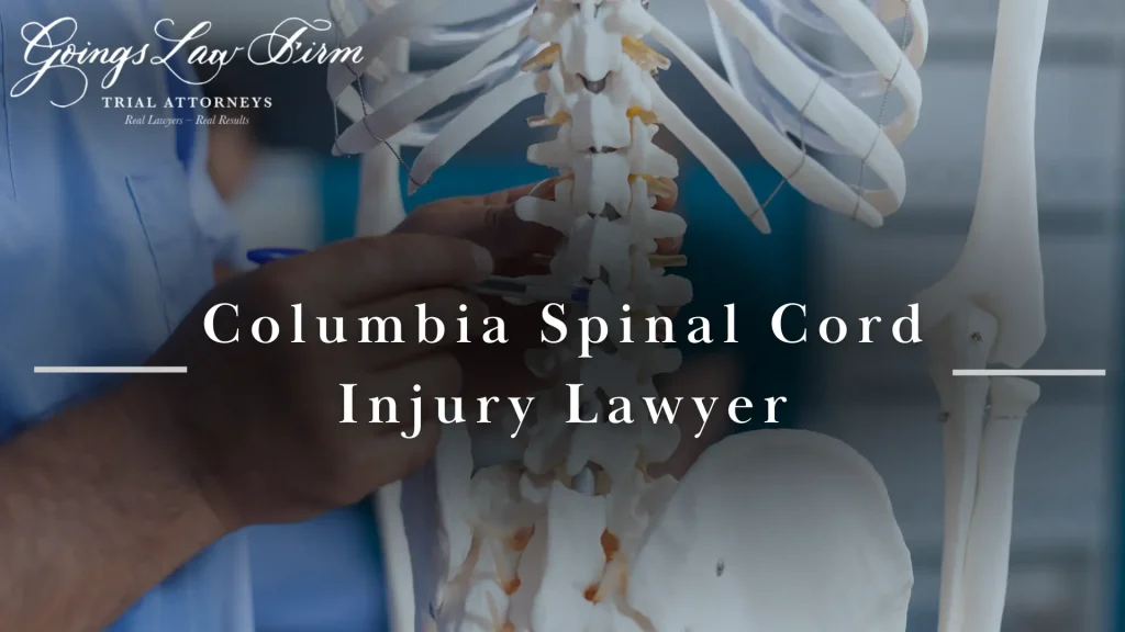 Columbia Spinal Cord Injury Lawyer Image